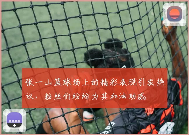 张一山篮球场上的精彩表现引发热议，粉丝们纷纷为其加油助威